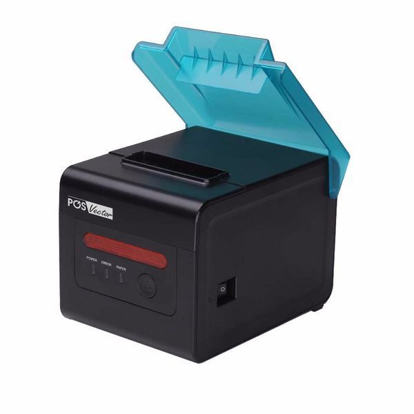 Кухонный принтер чеков POS Vector на 80/58 мм для беспроводной печати (USB, LAN, Wi-Fi) PS-H801UCLW фото
