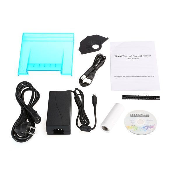 Кухонный принтер чеков POS Vector на 80/58 мм для беспроводной печати (USB, LAN, Wi-Fi) PS-H801UCLW фото