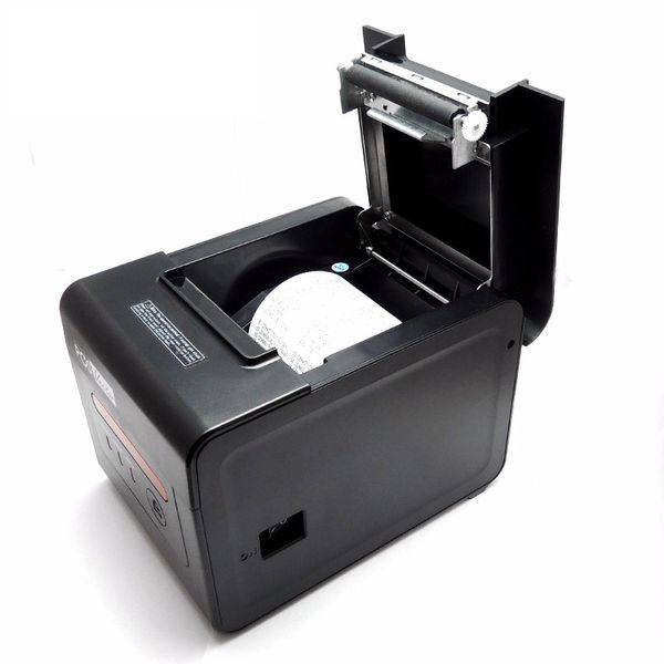 Кухонный принтер чеков POS Vector на 80/58 мм для беспроводной печати (USB, LAN, Wi-Fi) PS-H801UCLW фото