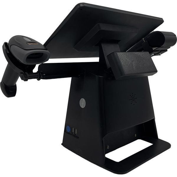 Комплексная касса 5-в-1 SHIVA POS Android 11 для магазина и торговли. POS-терминал + принтер чеков + сканер штрихкодов + держатель + ПО SHIVA-A фото
