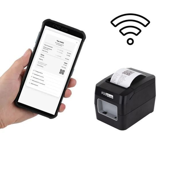 Принтер чеков с автообрезчиком POS Vector E803ALL на 80 мм (USB, LAN, Wi-Fi, Bluetooth) E803ALL фото
