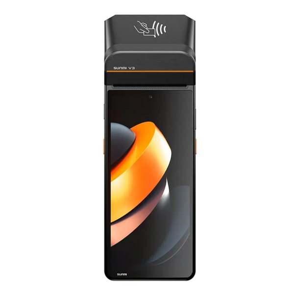 Портативний POS-термінал Sunmi V3 на Android 13. Мобільна каса 3-в-1 з вбудованим сканером 1D/2D кодів та принтером чеків SUNMI-V3 фото