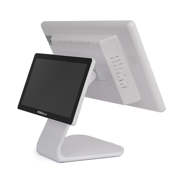 Мощный POS-терминал POS Vector Fabian 15.6&rdquo; Full HD 8/128 ГБ. Сенсорный ПОС терминал на Windows с экраном покупателя P1-2-white фото