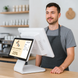 Мощный POS-терминал POS Vector Fabian 15.6&rdquo; Full HD 8/128 ГБ. Сенсорный ПОС терминал на Windows с экраном покупателя P1-2-white фото 3